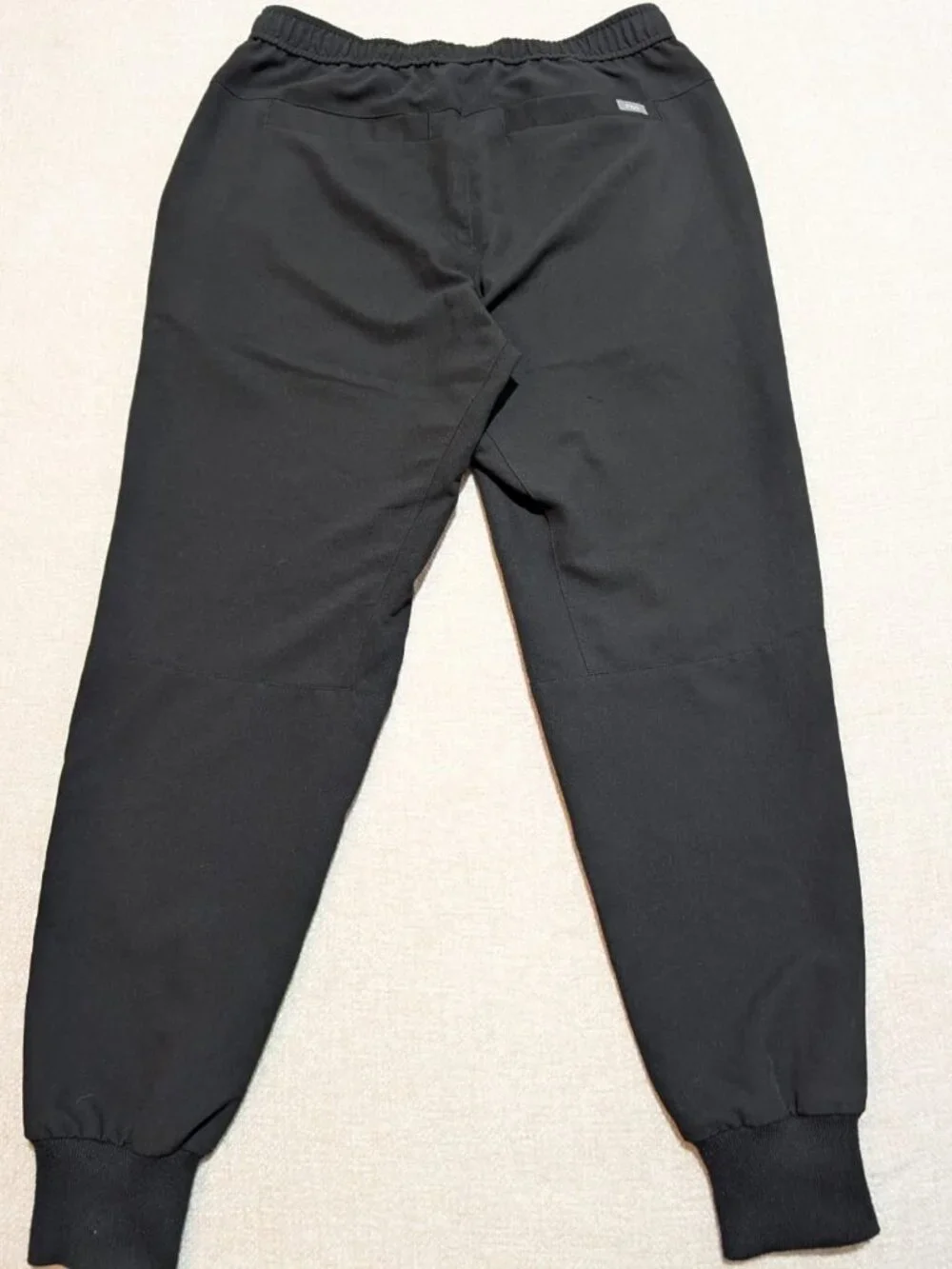 FIGS Tansen Black Technical Scrub Jogger Pants